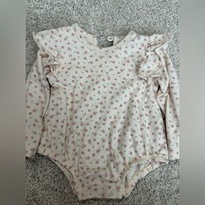 Jamie Kay Pink Floral Kids One Piece